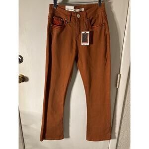 Western Blue Los Angeles Bootcut Jeans 7/30 NEW Cowgirl Festival Hippie Y2K